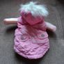 Pink small dog jacket, size XS Image 2