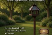 Bird Table feeders Slated Roof - colour choices.