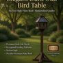Bird Table feeders Slated Roof - colour choices. Image 5