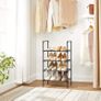 _4-Tier Shoe Rack, Metal Frame, Non-woven Fabric Shelves for Hallway, Bedroom, Living Room Image 3