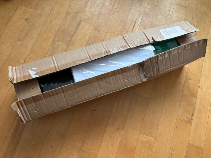 Excelvan 10x6.5ft Stand Kit Photography Set with 9ft x 6ft Green Black and White Backdrop New