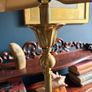Superb Pair Heavy Lamps Image 5