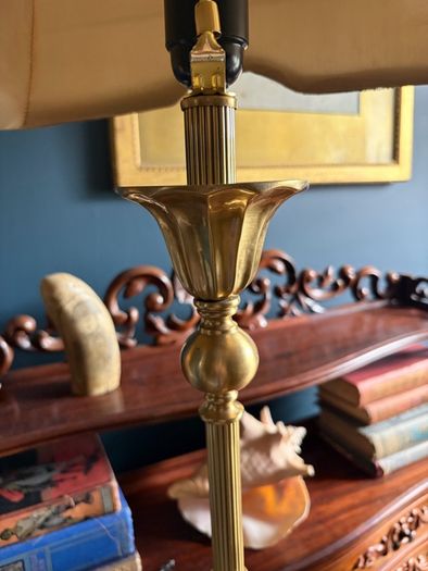 Superb Pair Heavy Lamps