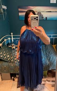 Red & Royal London dress for sale