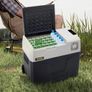 12 Volt Car Refrigerator Fridge, 50 L Single Zone Portable Freezer with Wheels and Handle, DC and 100-240V AC Compressor Cooler for Outdoor, Camping Image 6