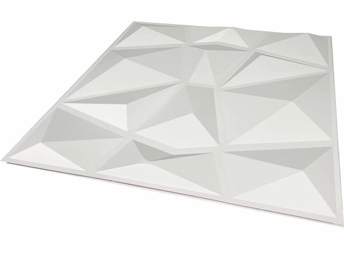 PVC 3D Decorative Wall Panel Tiles Pack of 12 Panels 32 Sq ft