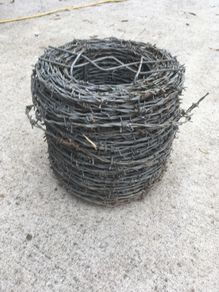 HT galvanized barbed wire