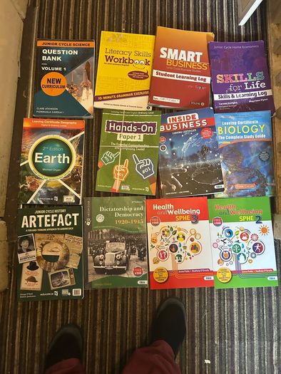 leaving junior cert books