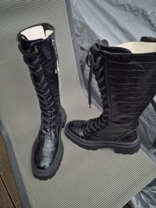 zara knee high boots