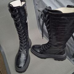 zara knee high boots