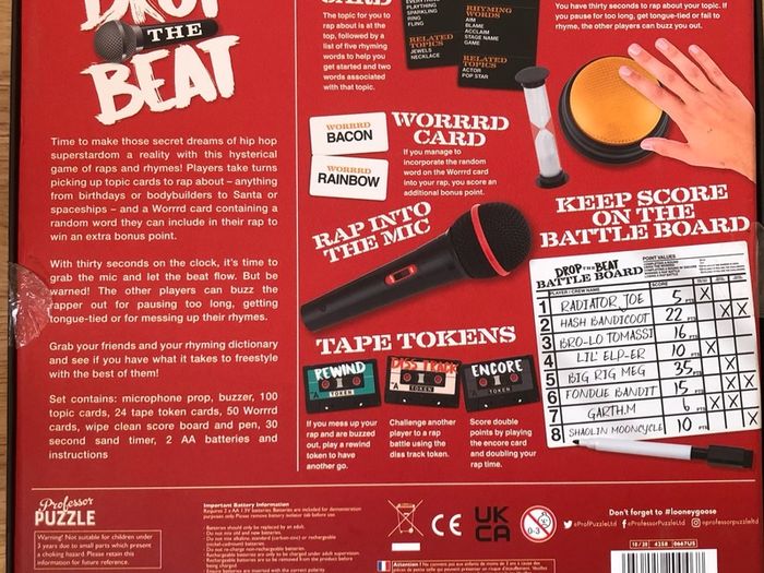 Drop the Beat - Party board game