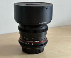 Samyang 14mm T3.1 Cine Lens (Canon EF Mount) - Excellent Condition