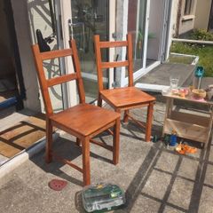 Two chairs.