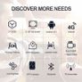 New Cam Wifi Dual Lens Video Recorder Dash Camera Dvr Rearview Mirror 4G GPS Navigation Image 6