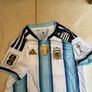 Argentina Home Football Kit Age 10-11 World Cup Jersey & Shorts BNWT Image 2