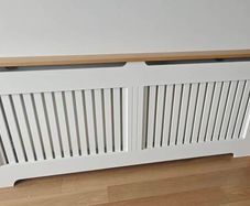 Large custom radiator cover