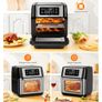 Innsky Hot Air Fryer 10 L, 1500 W Airfryer Hot Air Fryer with 10 Programmes, Hot Air Oven with 6 Accessories, Air Fryer without Oil Image 7
