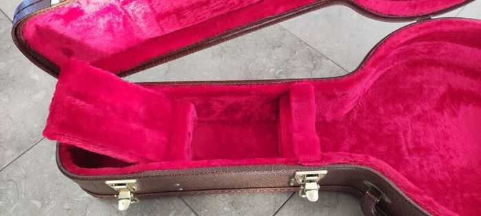 Hard case for 17 fret short banjo