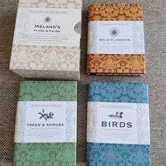 Ireland's Flora and Fauna Appletree Deluxe Editions Trees and Shrubs Wild Flowers Birds a beautiful collection of three books with lovely illustrations in excellent condition with no issues FREE STANDARD POSTAGE INCLUDED