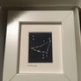 NEW Mukky Monkey Miniature Hand-Embroidered Capricorn in Frame Image 2