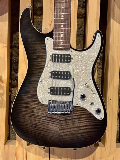 2009 Tom Anderson Drop Top Classic Trans Black Burst