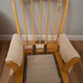 Dutalier nursing rocking chair and stool (solid wood) Image 8