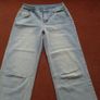 Light wash wide leg jeans Image 2
