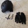 Helmet shimano gloves + accessories Image 3
