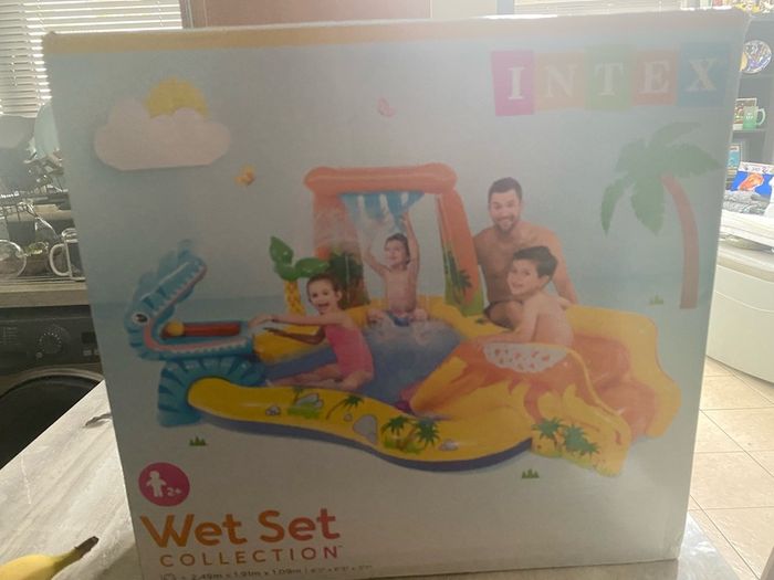 Inflatable pool kids paddling pool