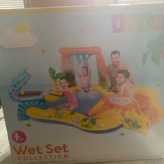 Inflatable pool kids paddling pool
