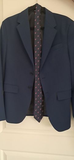 Zara Navy Blue Suit