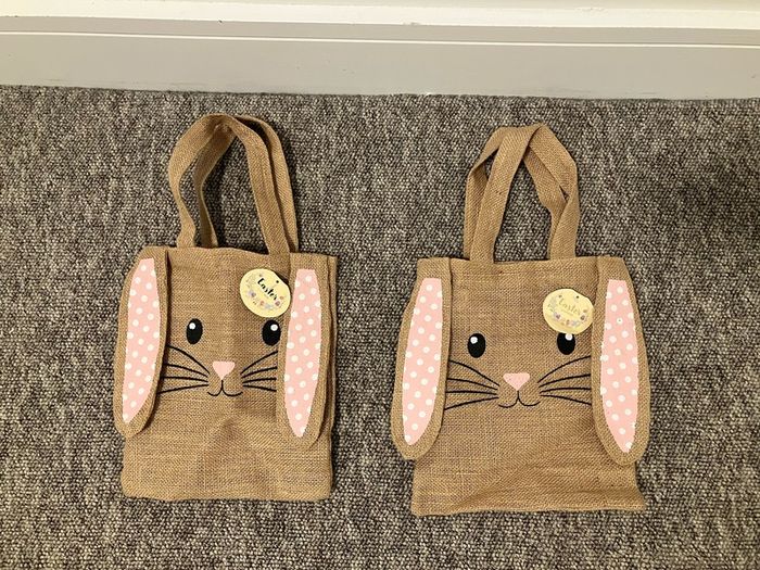 2 x Easter Bunny Bags