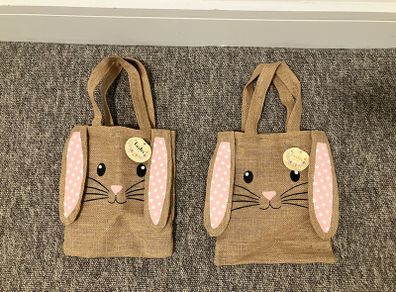 2 x Easter Bunny Bags
