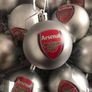 Arsenal  Spurs baubles Image 2