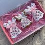 Set of 3 little crochet angels Image 2
