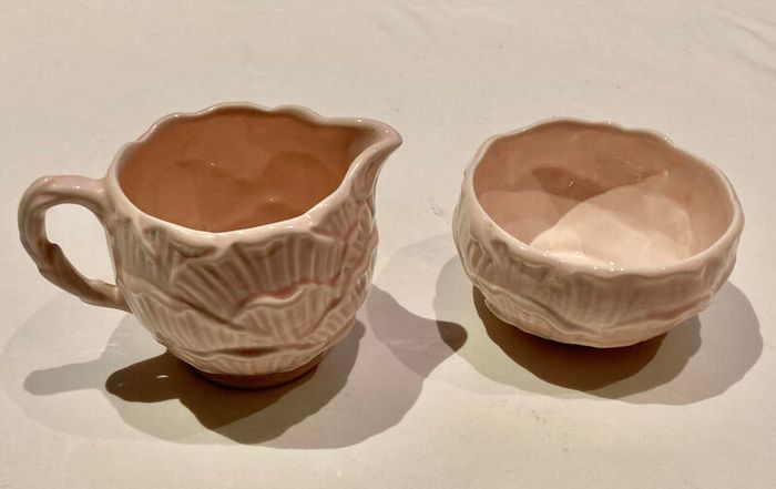 Antique Sylvac Jug and sugar bowl