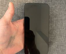 iPhone 16 pro max black titanium unlocked 256gb, 100% battery
