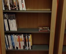 Bookcase/DVD storage