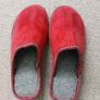 Red ladies slippers, size 37 Image 2