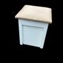 Vintage Linen Box / Ottoman / Storage Cabinet Image 6