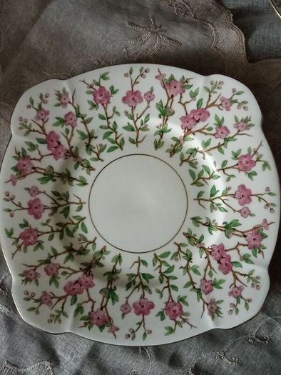 Vintage Minton Pink Blossom Part Tea Set