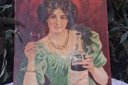 Original Wincarnis Art Nouveau Cardboard Sign