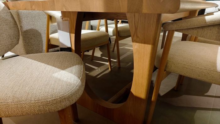 180cm Oak Dining Table Like New