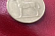 Decimal Irish 20p coin