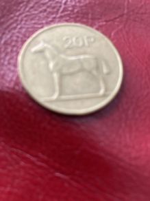 Decimal Irish 20p coin