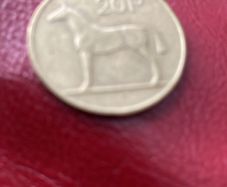 Decimal Irish 20p coin