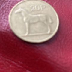 Decimal Irish 20p coin