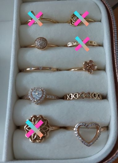 Pandora Linked Love Gold (585) Ring