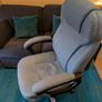 Vinsetto Blue Padded Office Chair (New in Box Unopened) Image 4
