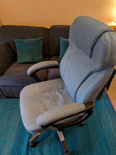 Vinsetto Blue Padded Office Chair (New in Box Unopened)